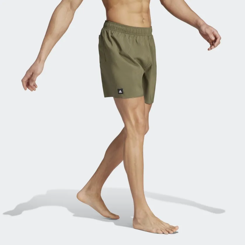 ADIDAS BIG LOGO CLX SHORT-LENGTH SWIM SHORTS - IA5389