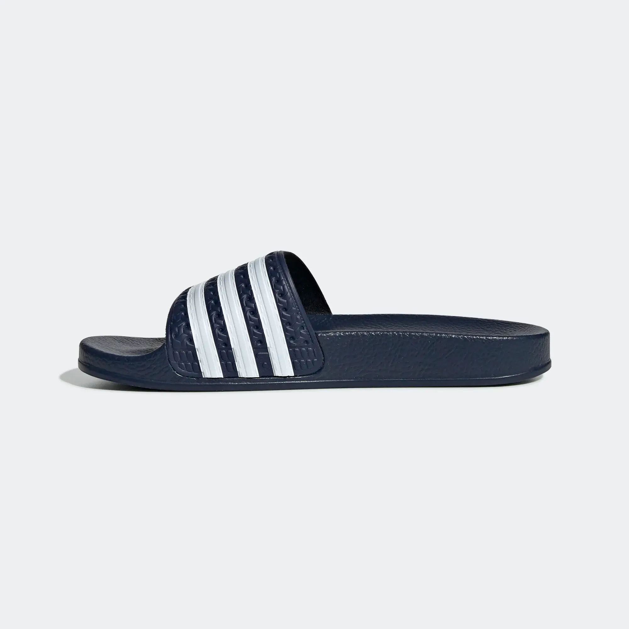 Adidas Kid's Adilette Slides - Legend Ink Blue / Cloud White