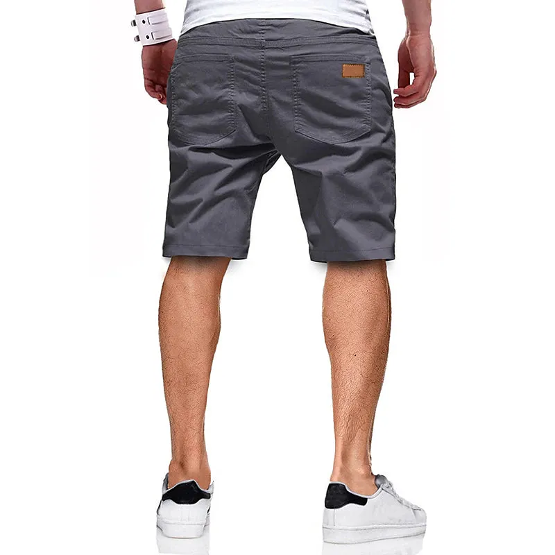 Adventure-ready Men's Outdoor Cargo Shorts in ArmyGreen Black