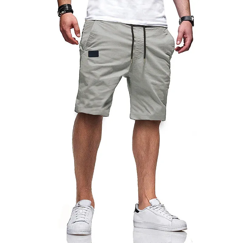 Adventure-ready Men's Outdoor Cargo Shorts in ArmyGreen Black