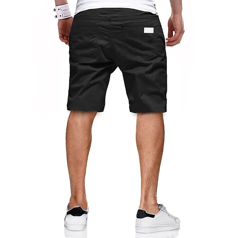 Adventure-ready Men's Outdoor Cargo Shorts in ArmyGreen Black