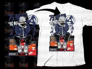 Anime Character Steetwear Graphic Design Png Digital Download
