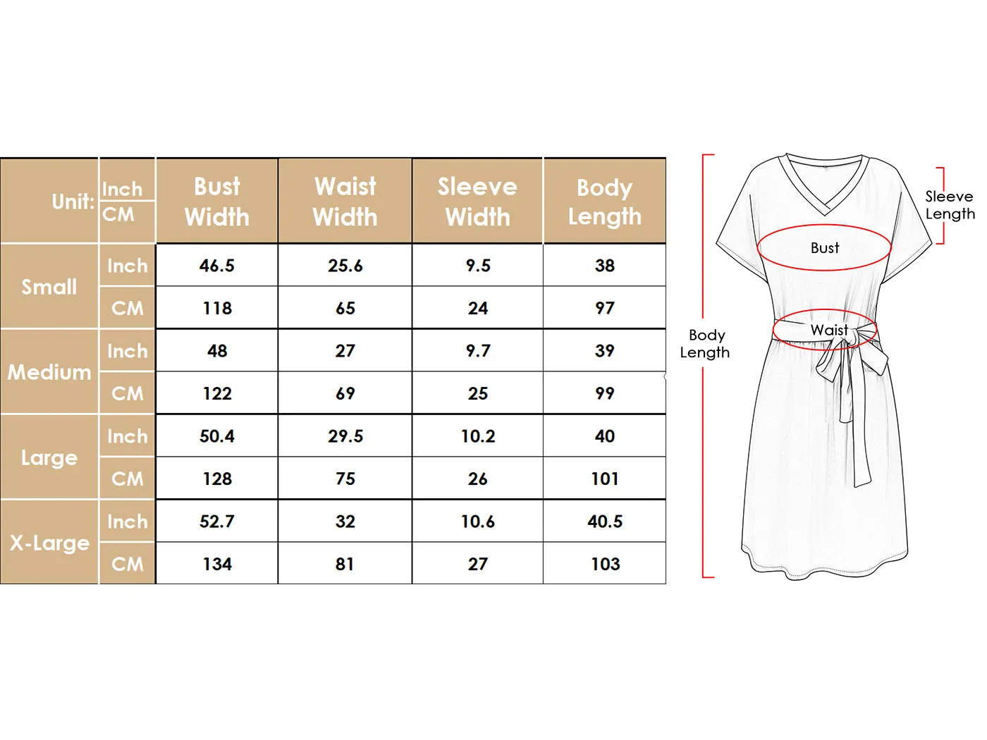 Anna-Kaci Women's Summer V-Neck Solid Short Sleeve T Shirt Dress Casual Tie Waist Skirt
