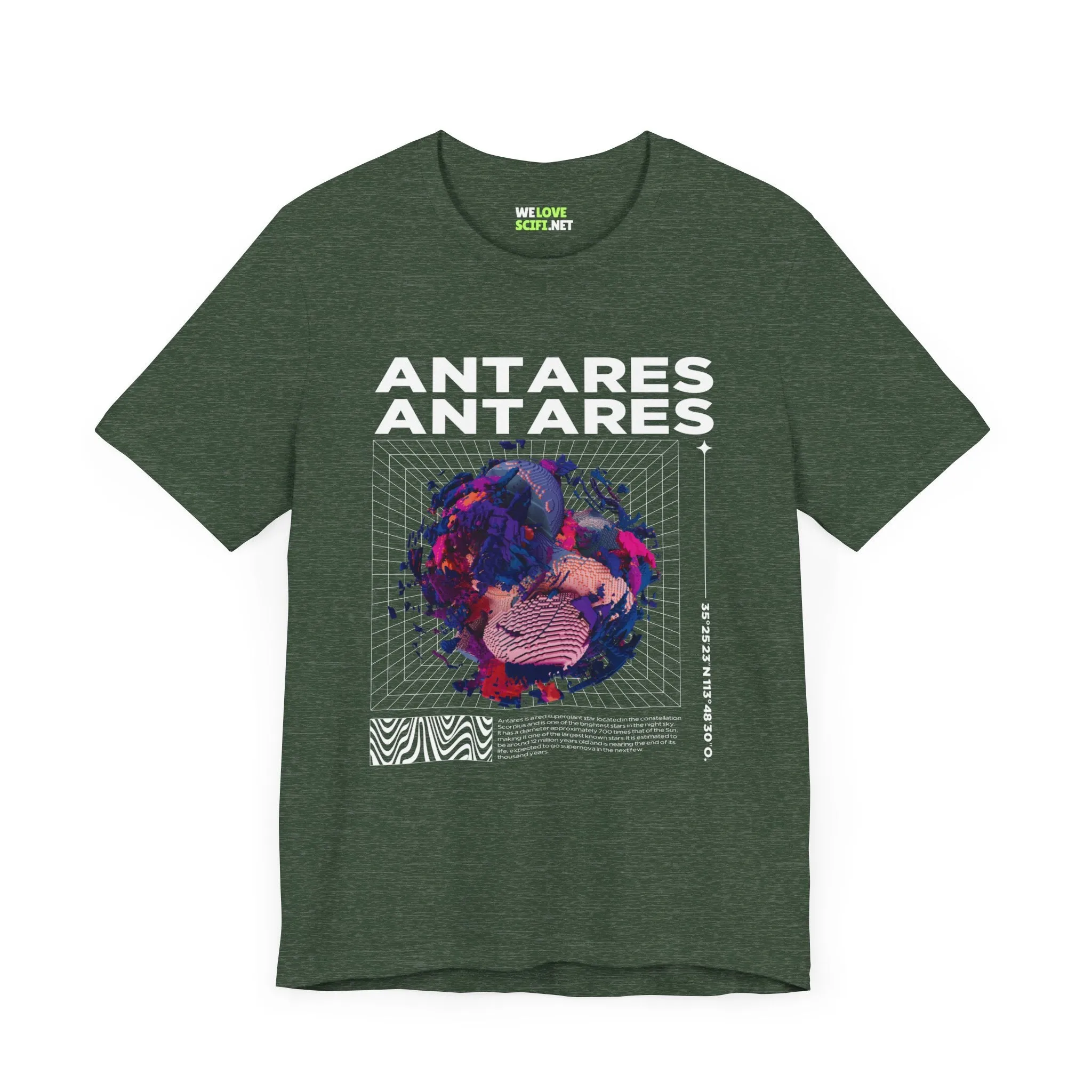 Antares Star Sci-Fi T-Shirt