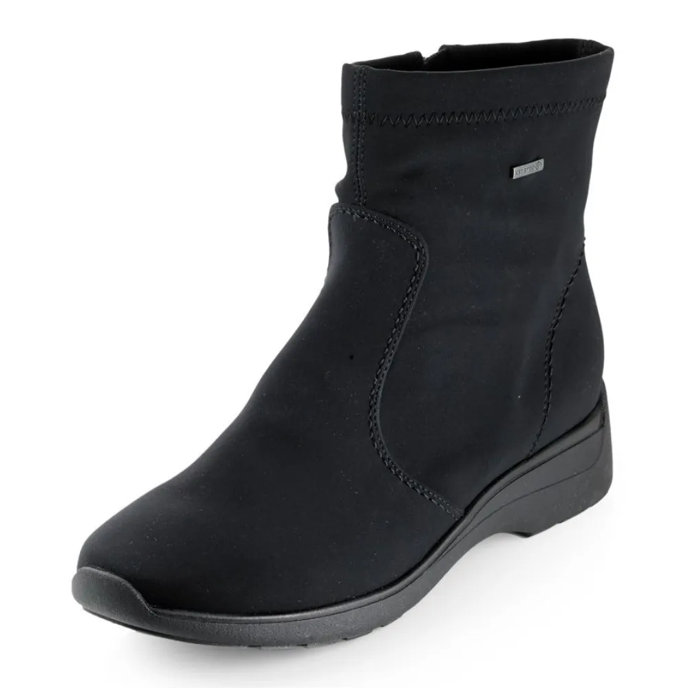 Ara Piera Black Fabric Gore-Tex Boot (Women's)