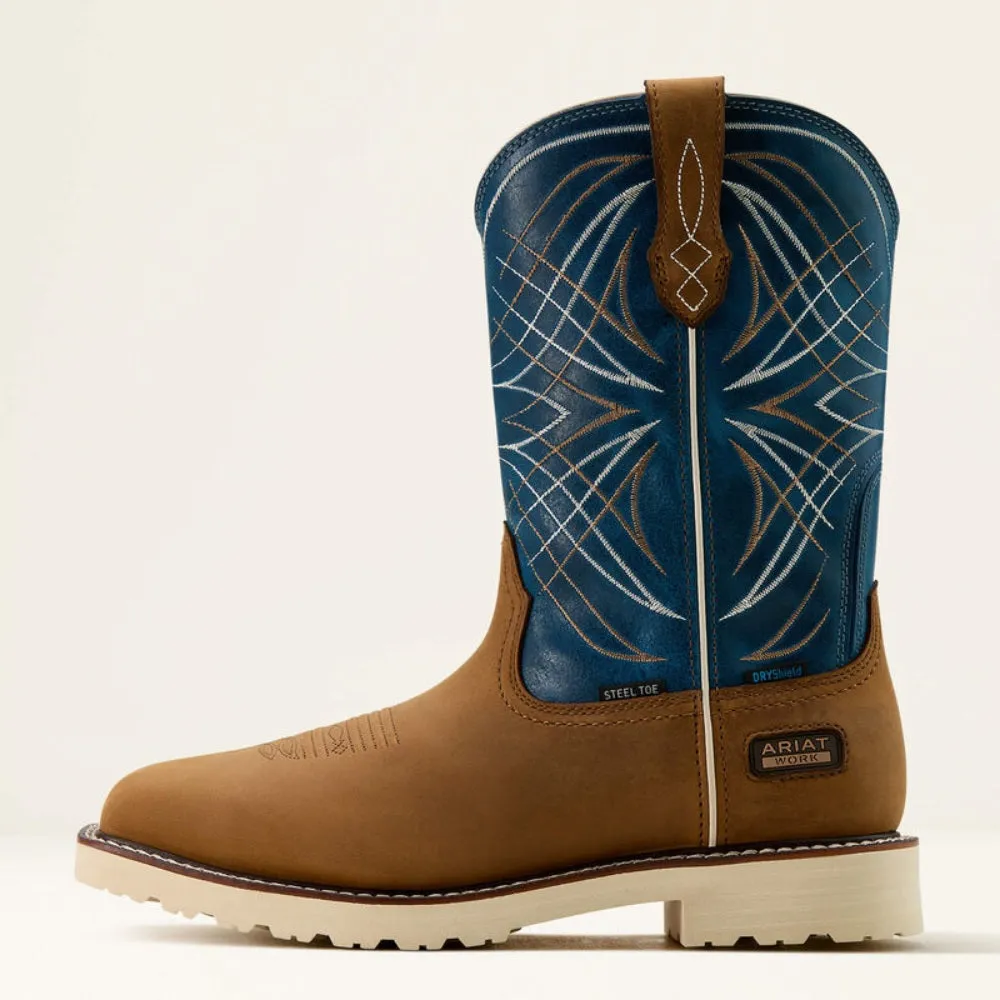 Ariat Mens Activator H2o Steel Toe Work Boots - 10060893