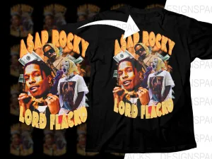 ASAP Rocky Lord Flacko Concert Style Graphic Png Digital Download