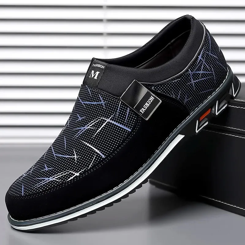 Avslappnade loafers för män