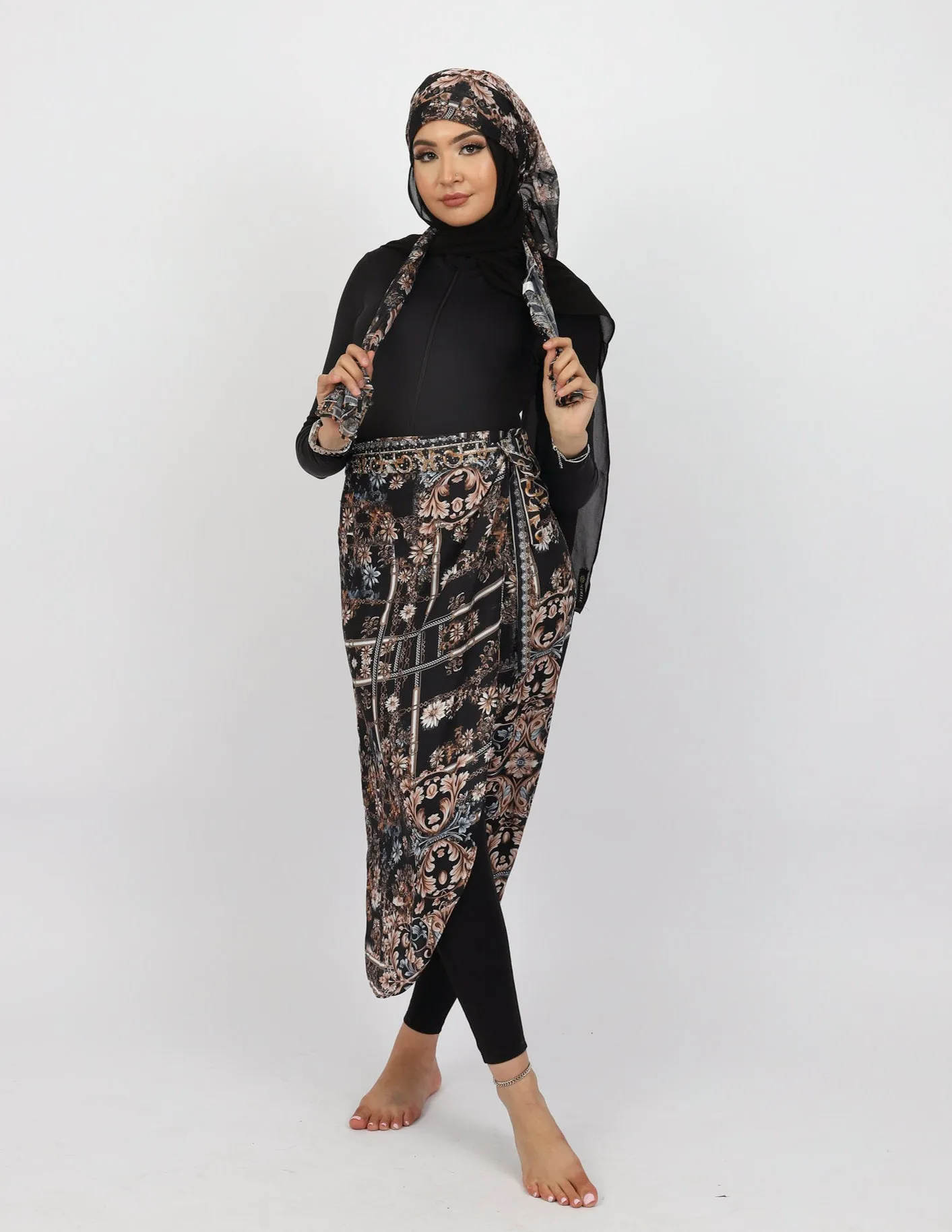 Beaded Print Shawls
