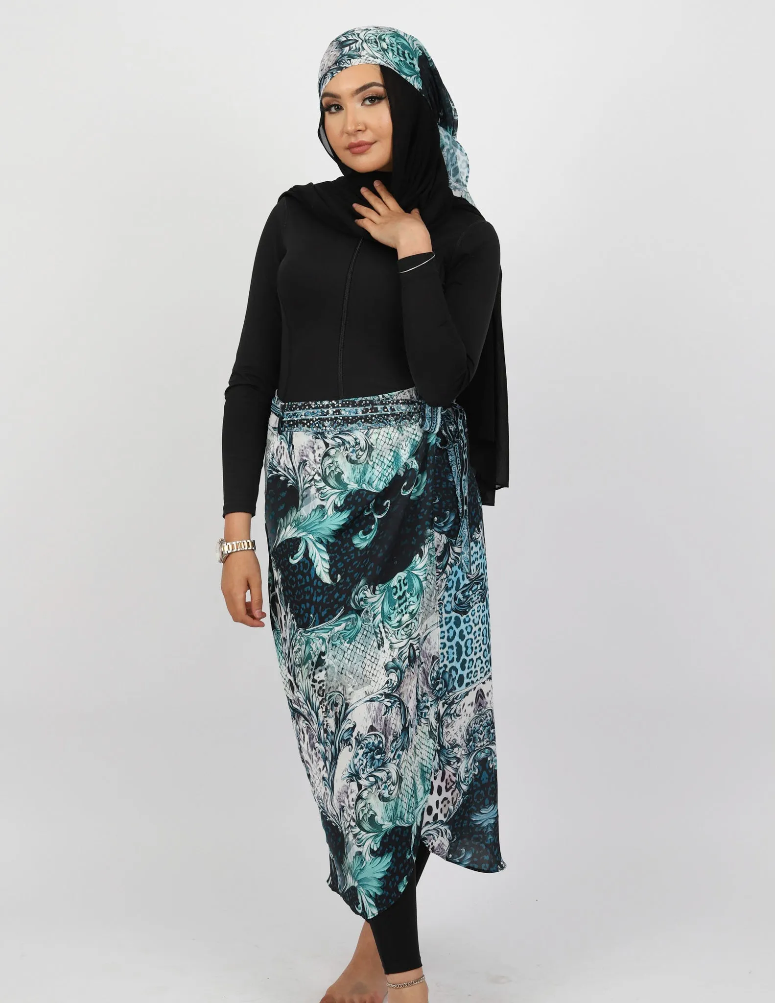 Beaded Print Shawls