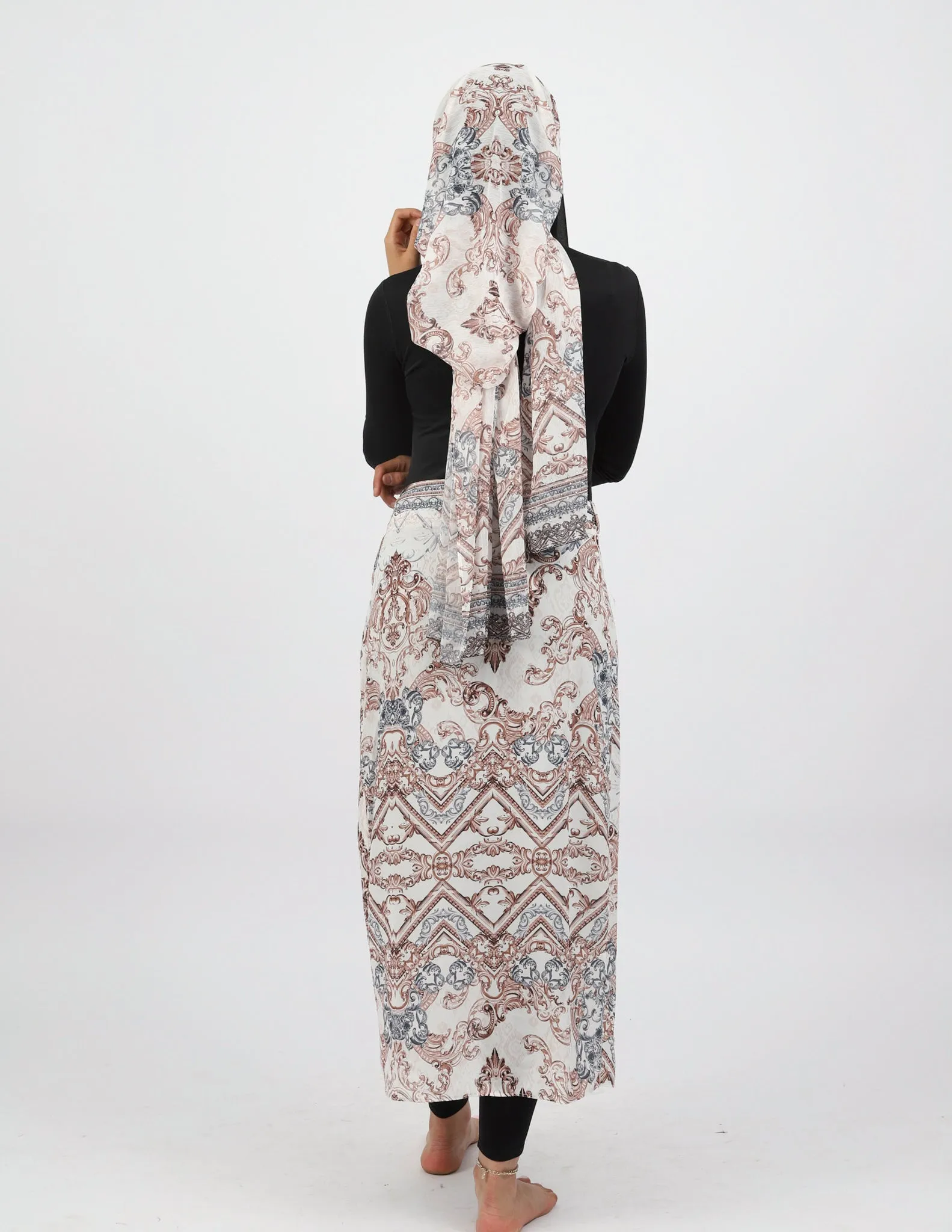 Beaded Print Shawls