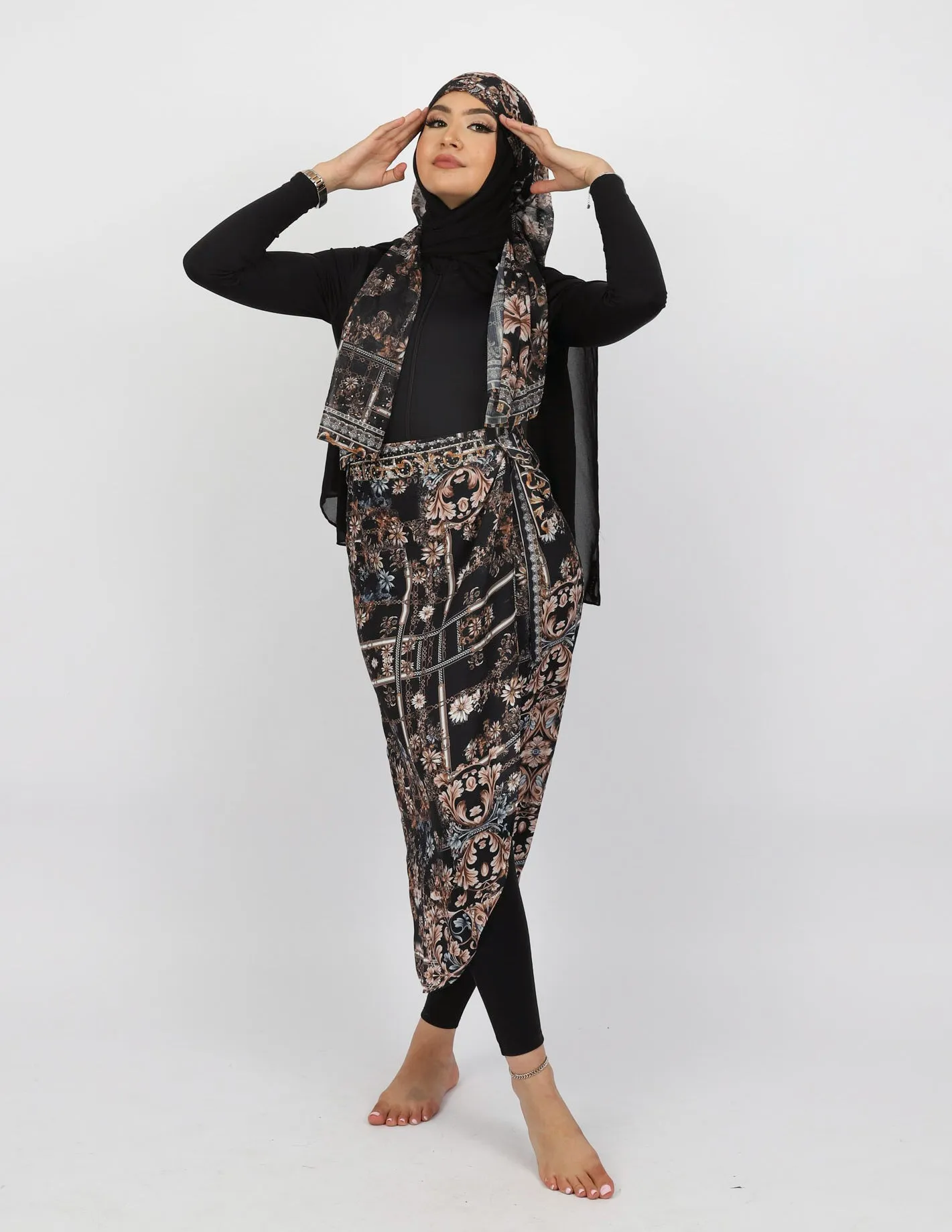 Beaded Print Shawls