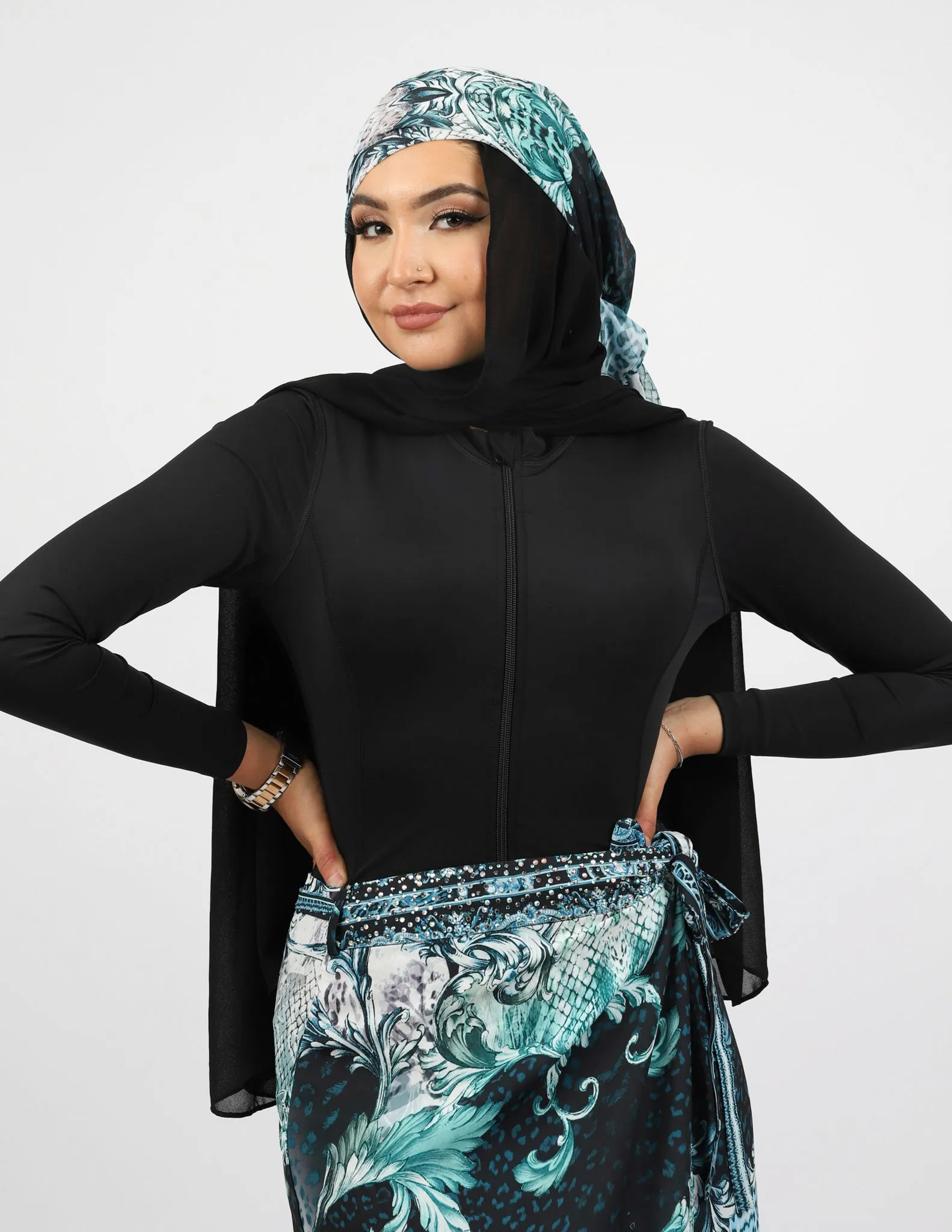 Beaded Print Shawls