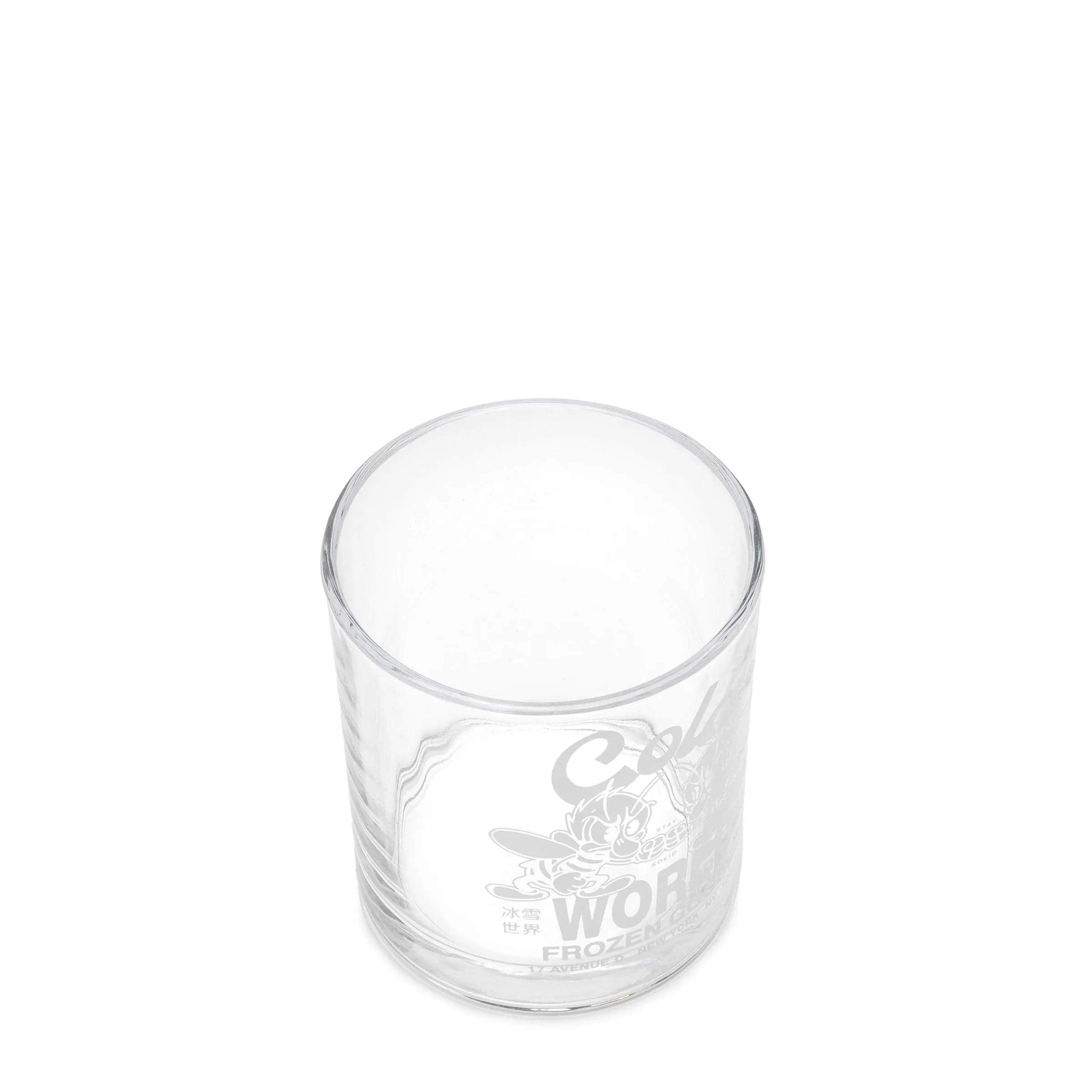 BEE TEAM ROCKS GLASS