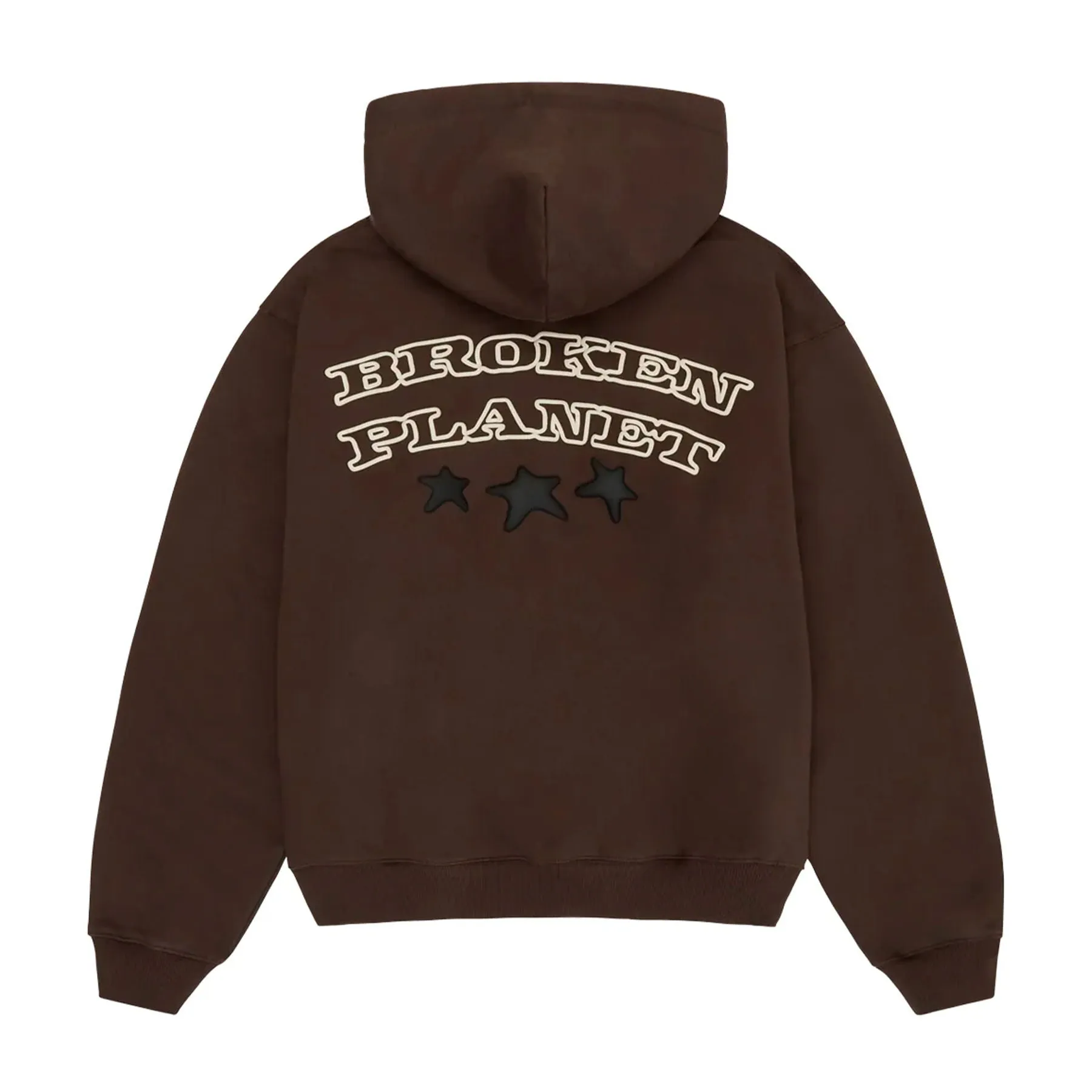 Broken Planet Out of Service Hoodie 'Mocha Brown'