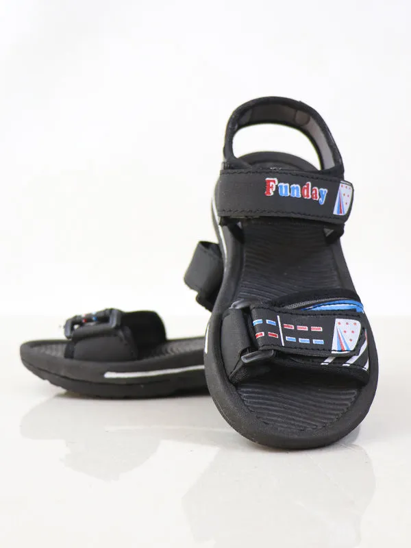 BSD08 Boys Sandal 8Yr - 17Yrs Black