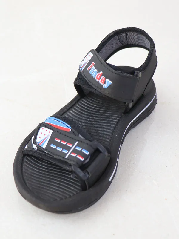 BSD08 Boys Sandal 8Yr - 17Yrs Black