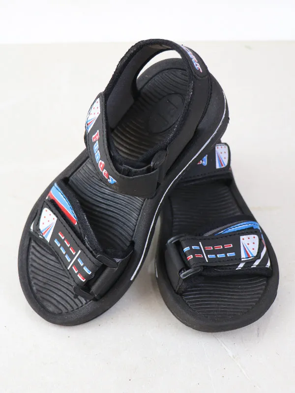 BSD08 Boys Sandal 8Yr - 17Yrs Black