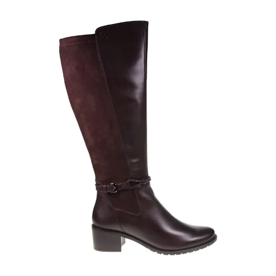 Caprice - 25600 - Dark Brown Full Length Boot