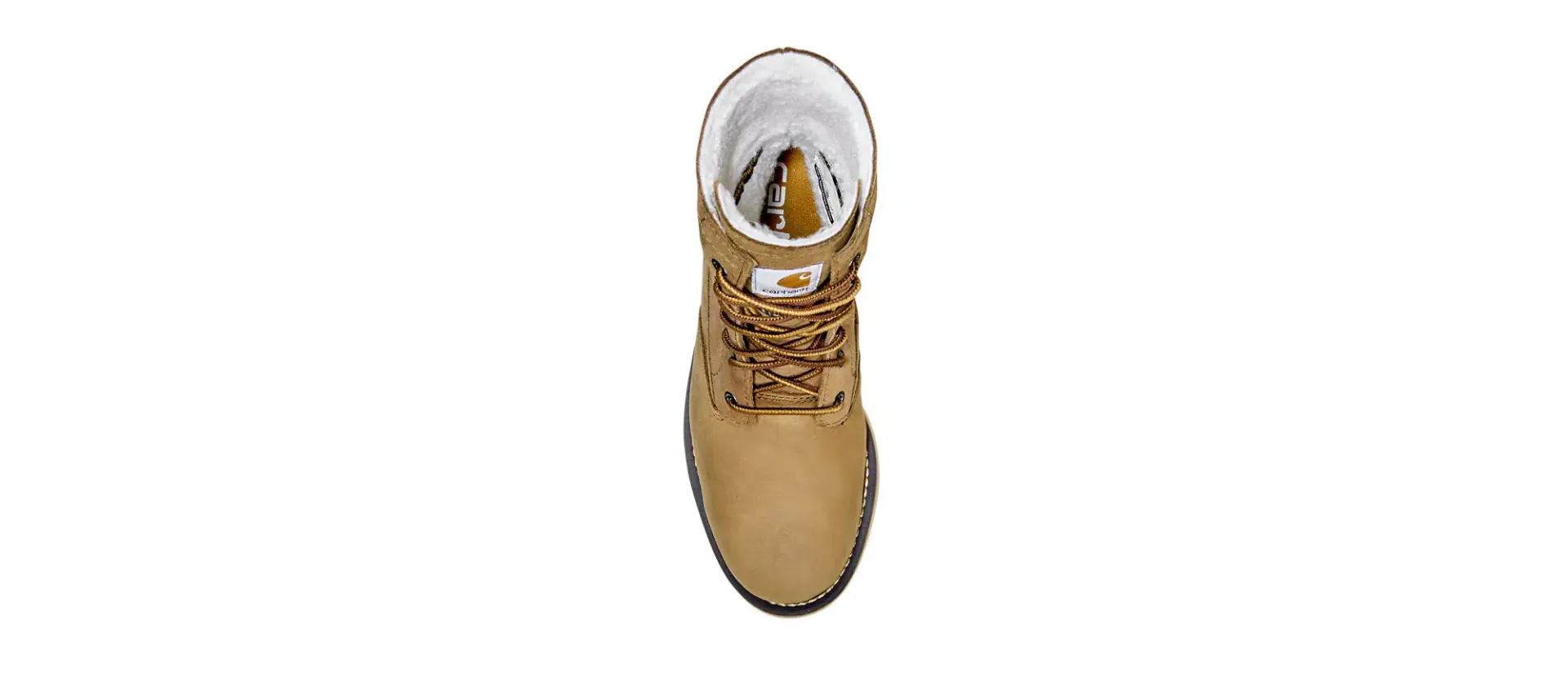 CARHARTT Women's Wedge Fold Down Winter Boot 8 Inch Waterproof Insulated Soft Toe FW8069-W