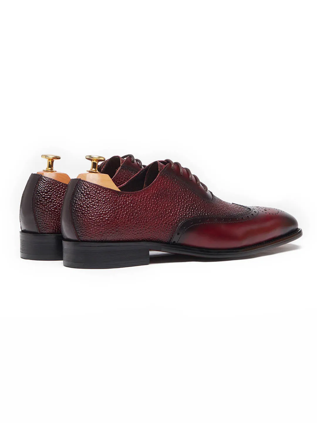 Carlos Pebble Burgundy