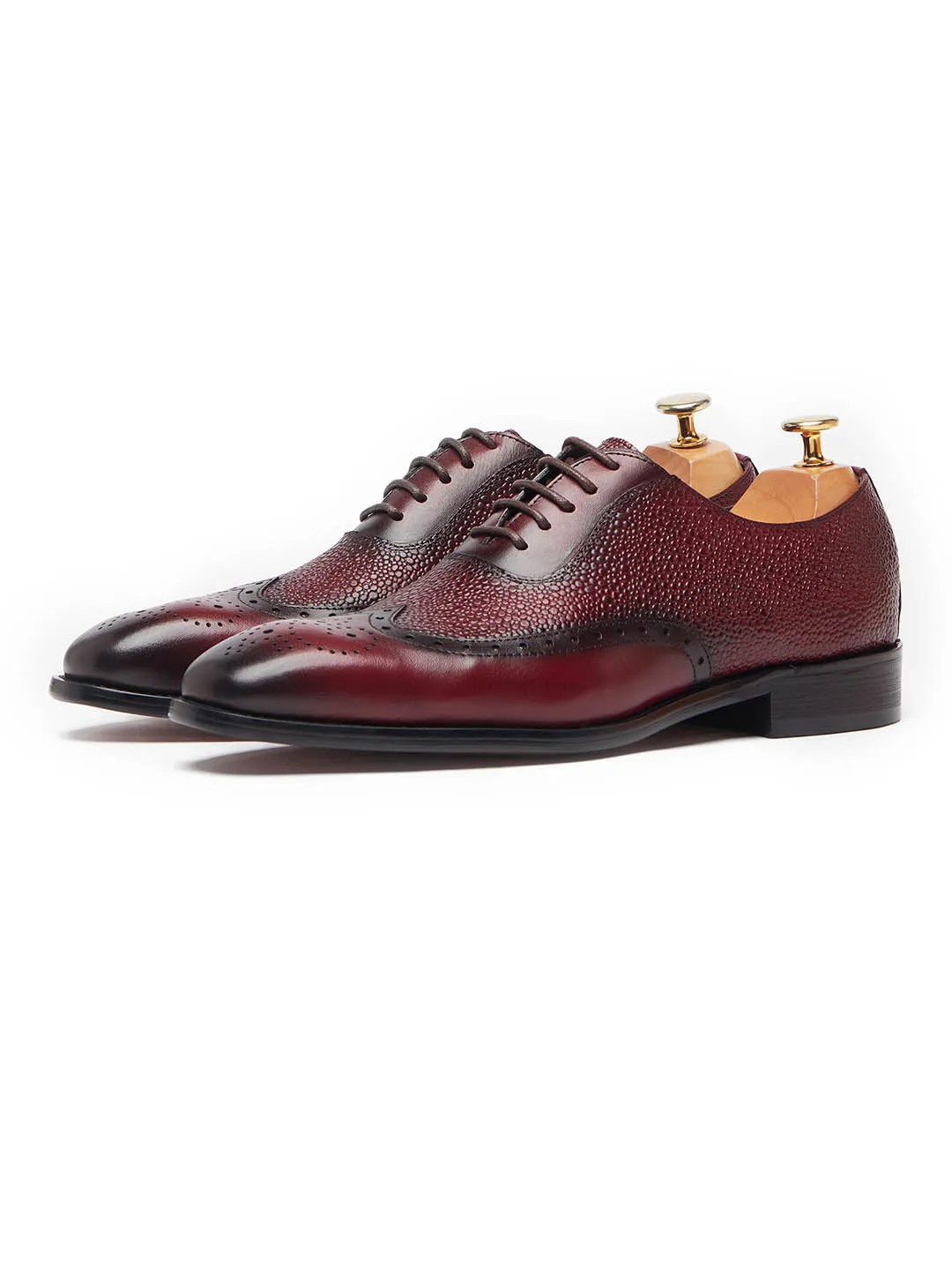 Carlos Pebble Burgundy