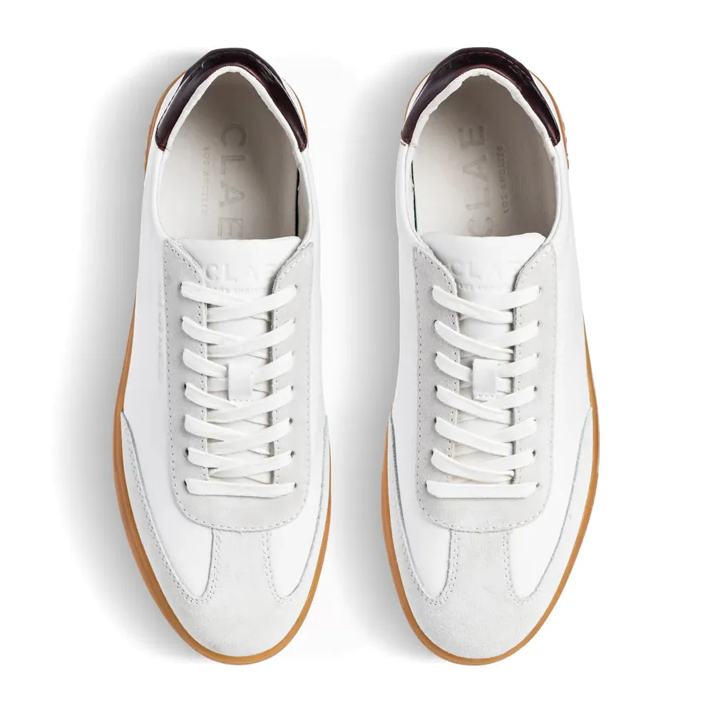 CLAE DEANE SNEAKERS - WHITE WALRUS BROWN LIGHT GUM