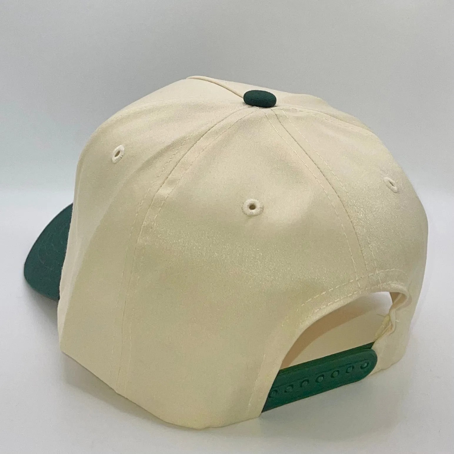 Classic Green Cream Snapback