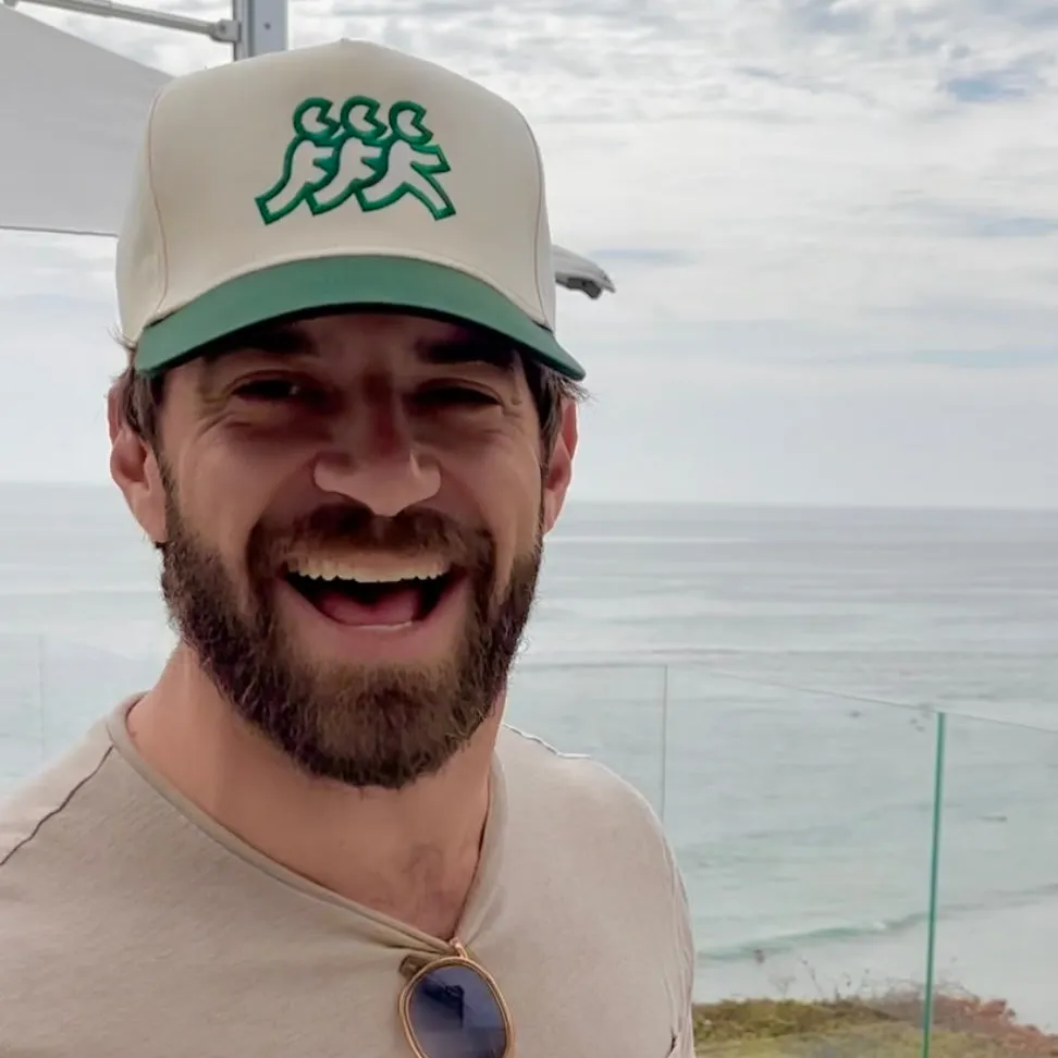 Classic Green Cream Snapback