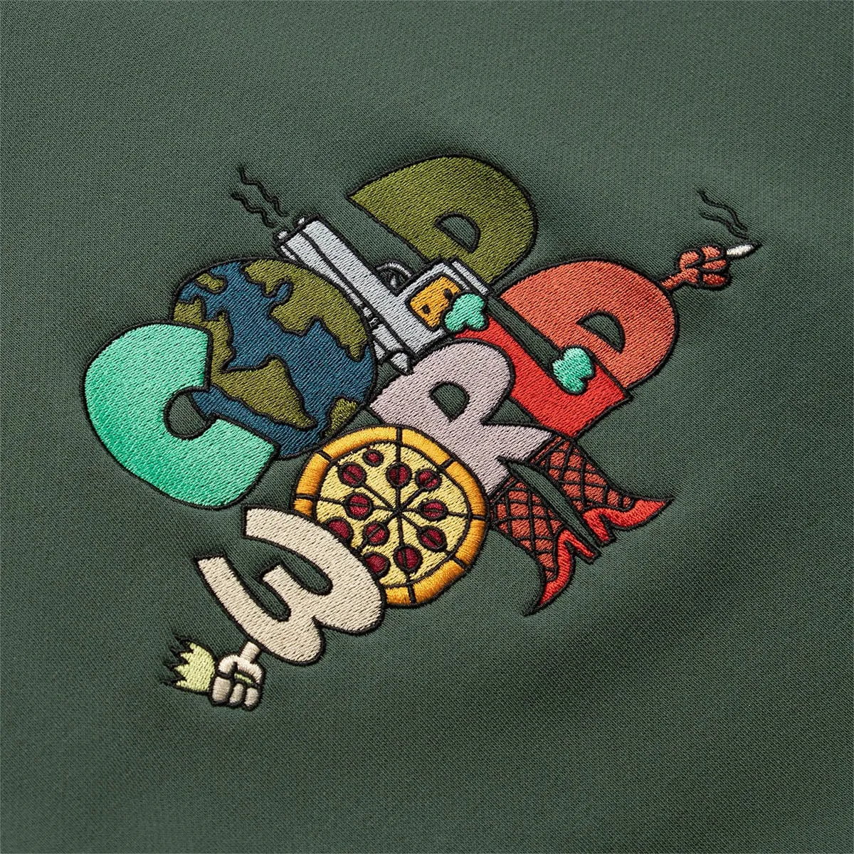 CLEOFUS EMBROIDERD HOODIE