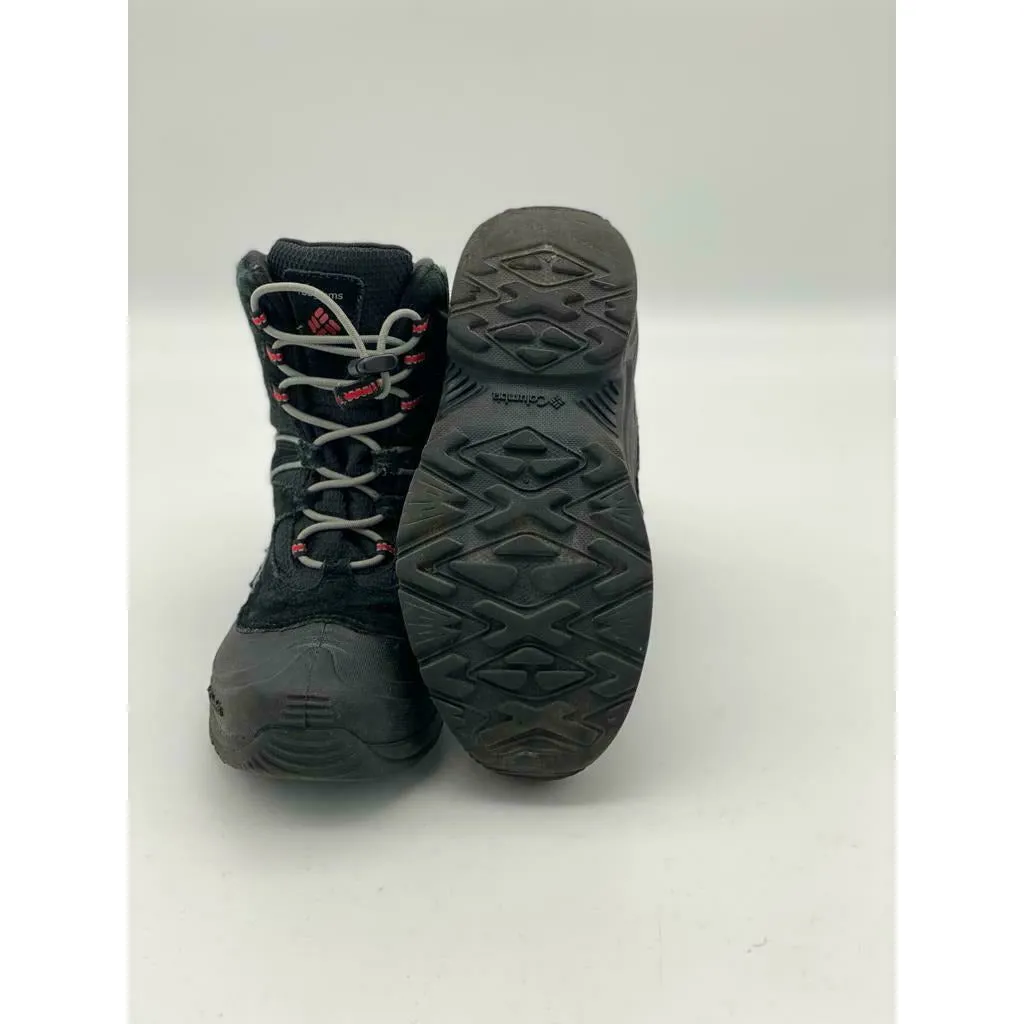 Columbia Snow Boots Kids Waterproof Bugaboot Black Youth Winter 100 grams Size 5