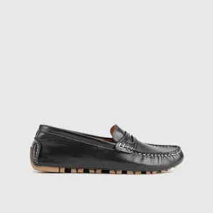 Comfort Leather Casuals 6950 Black
