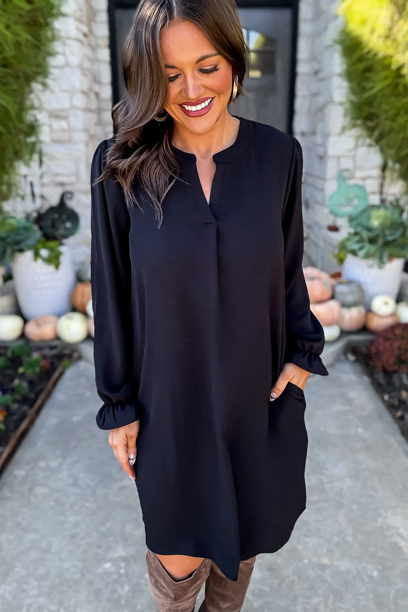 Confidence To Spare Black Dress