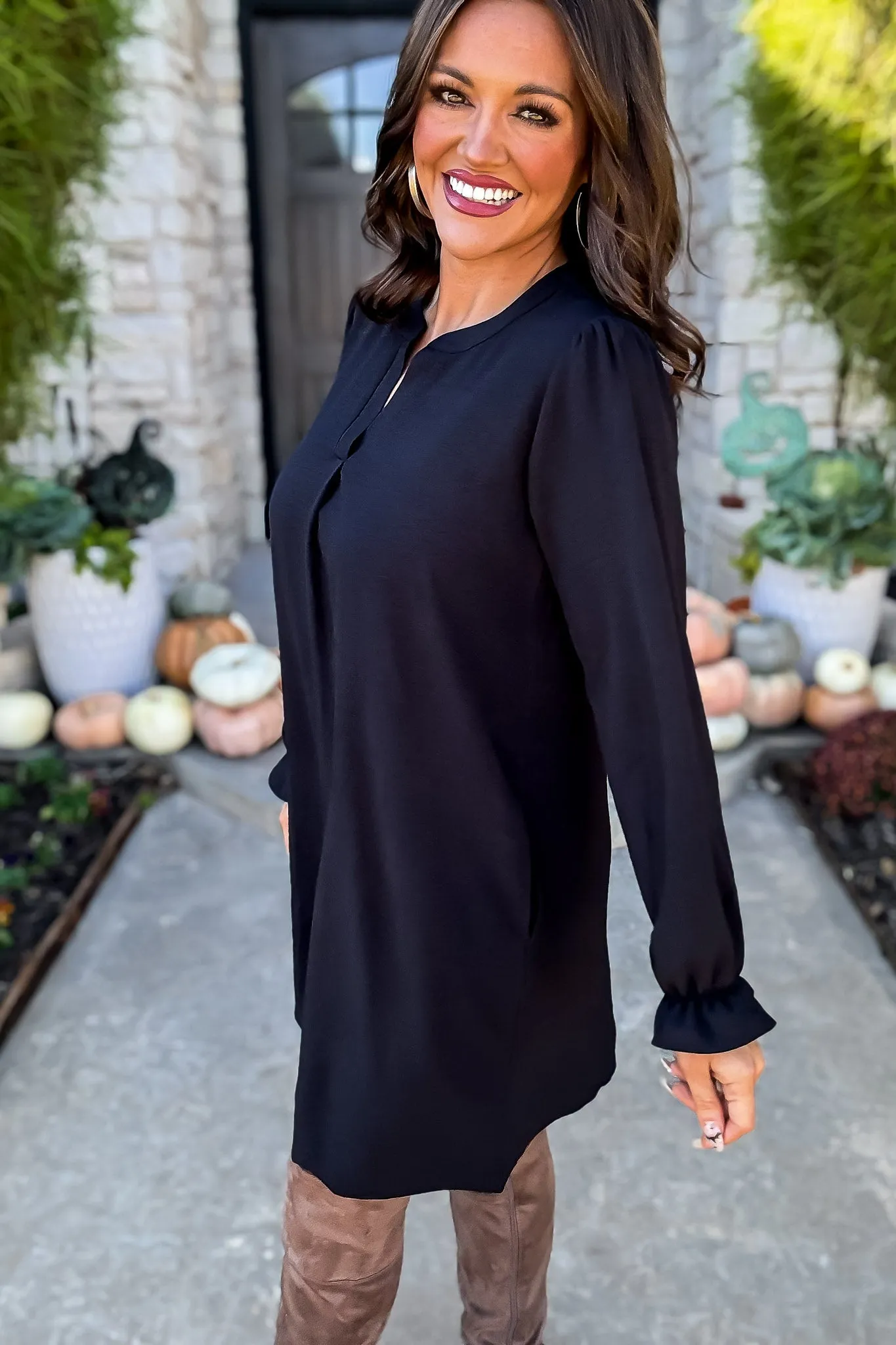 Confidence To Spare Black Dress