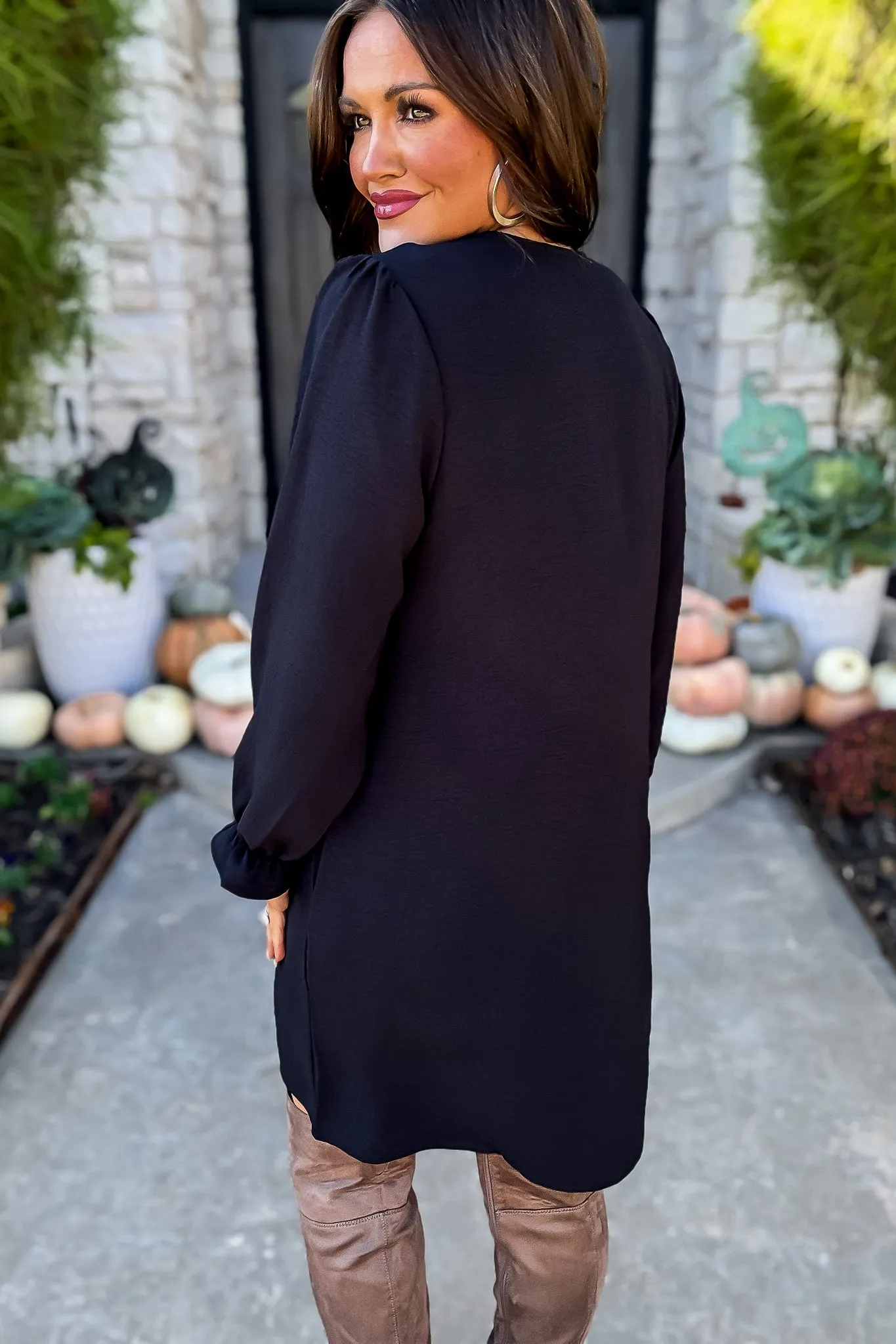 Confidence To Spare Black Dress