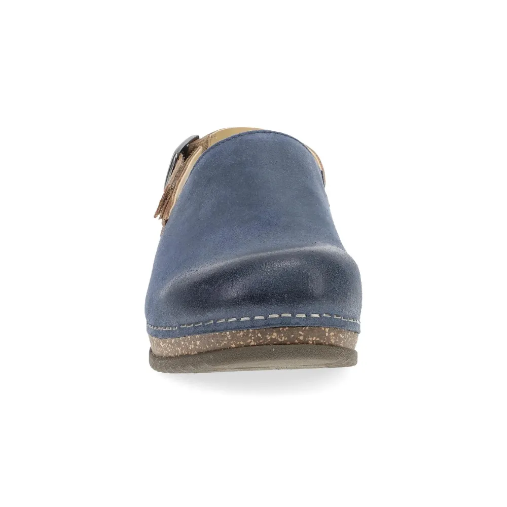 Dansko Merrin Blue Burnished Suede Mule (Women's)