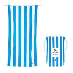Dock & Bay Quick Dry Towel: Bondi Blue