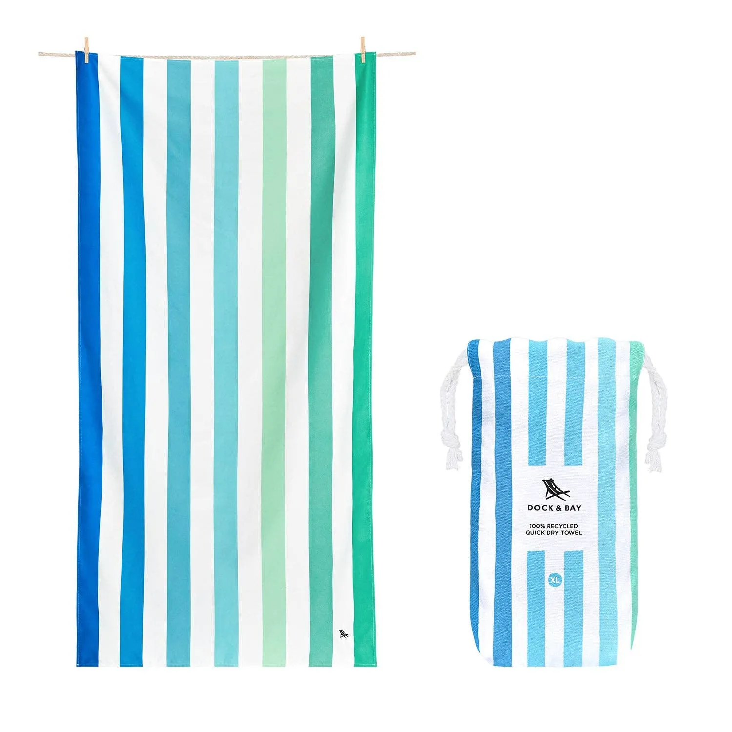 Dock & Bay Quick Dry Towel: Endless River
