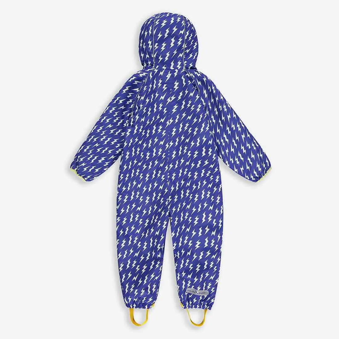 EcoSplash Waterproof Fleece Lined Puddle Suit Blue