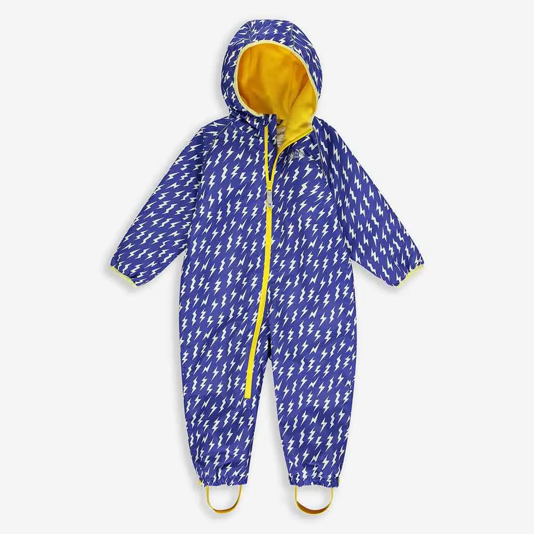EcoSplash Waterproof Fleece Lined Puddle Suit Blue