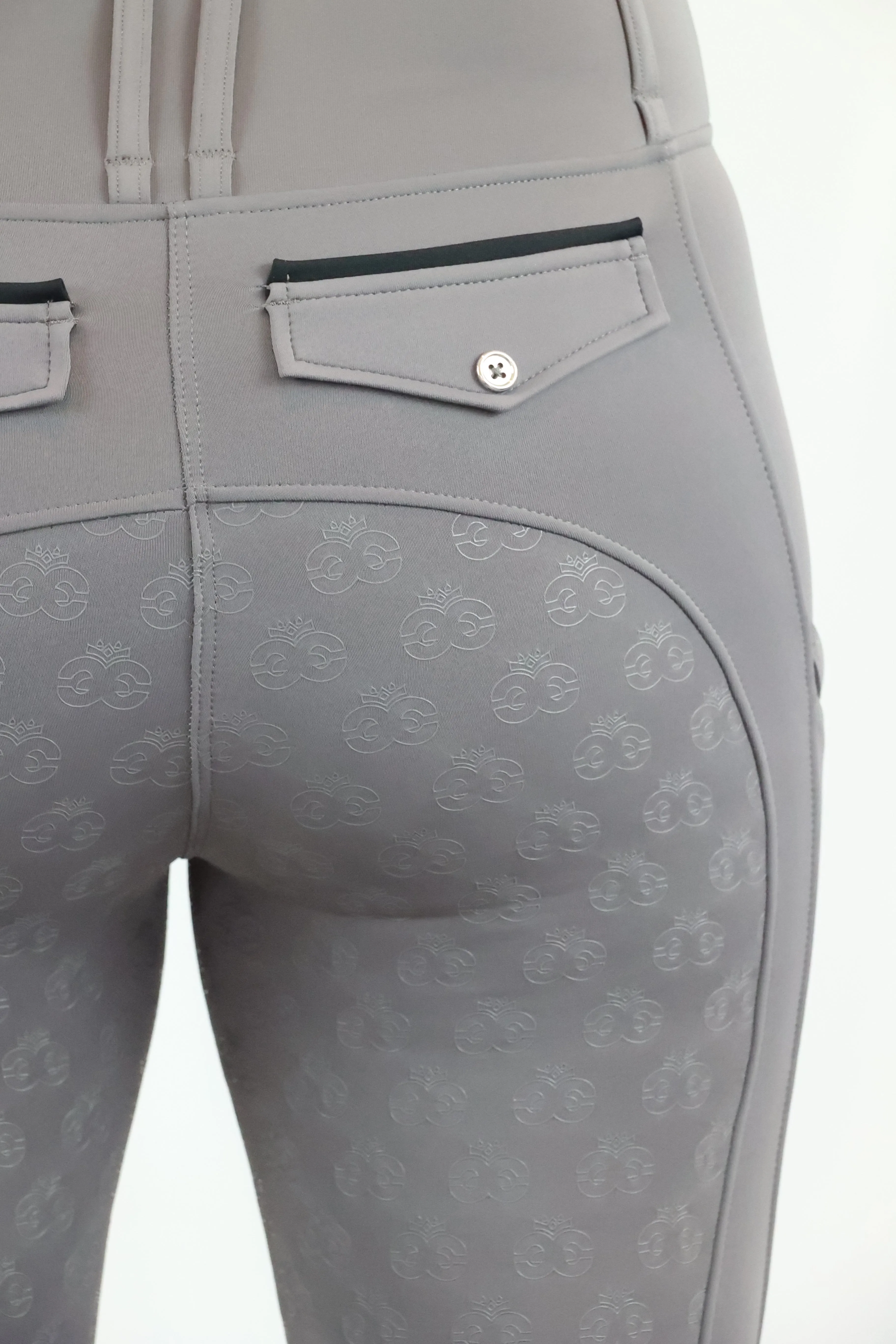 Elsa Pro Winter Breeches - Granite