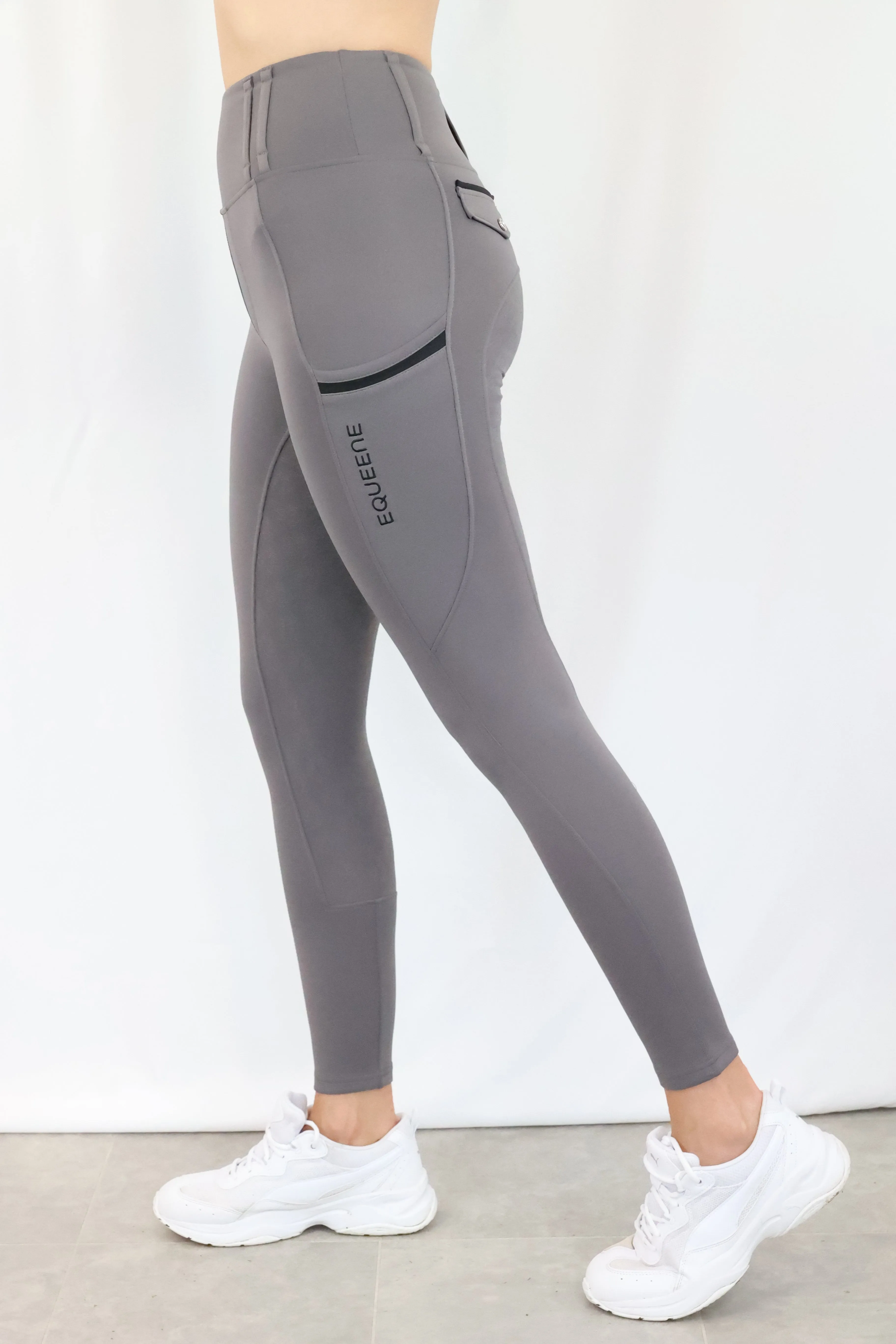 Elsa Pro Winter Breeches - Granite