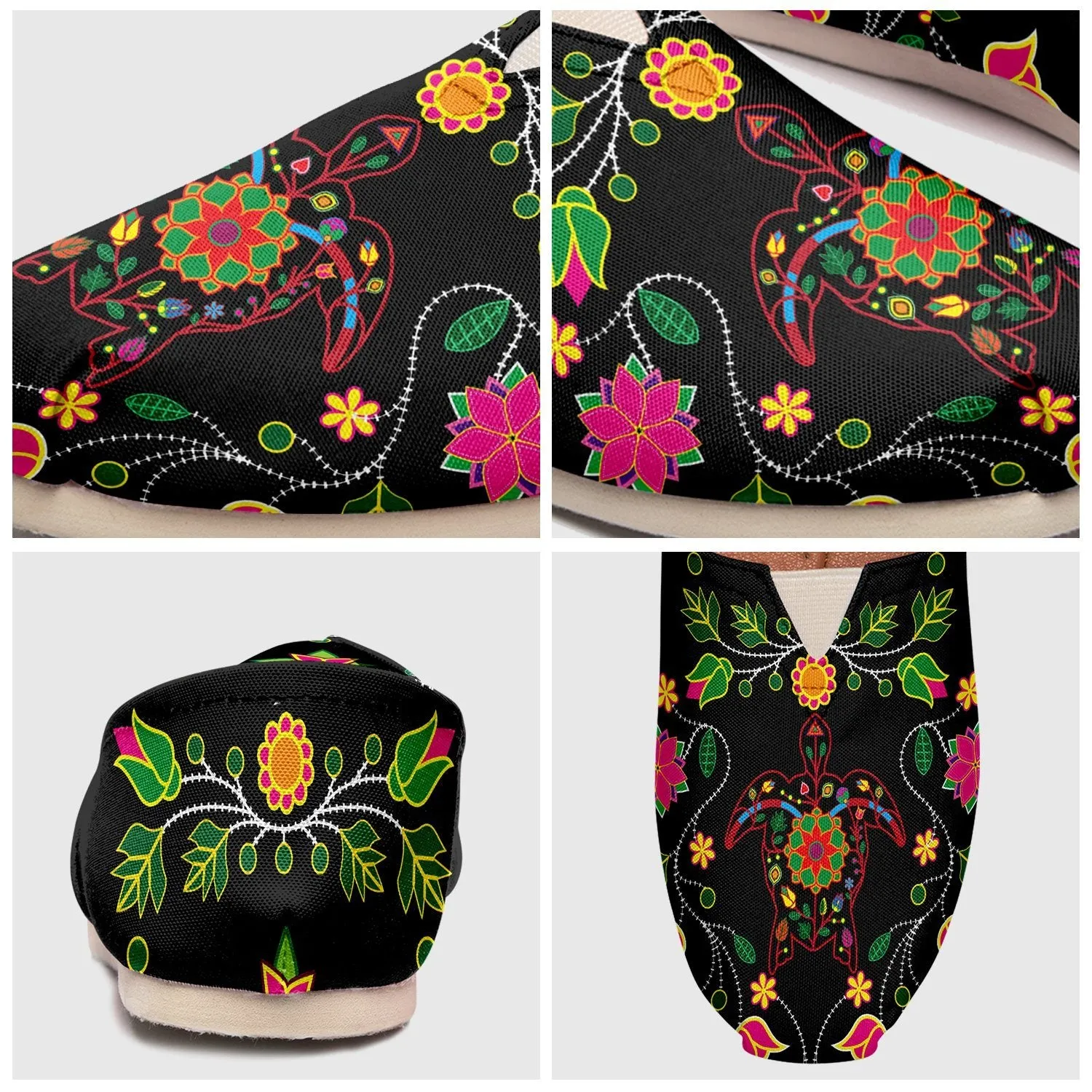 Floral Turtle Slip On