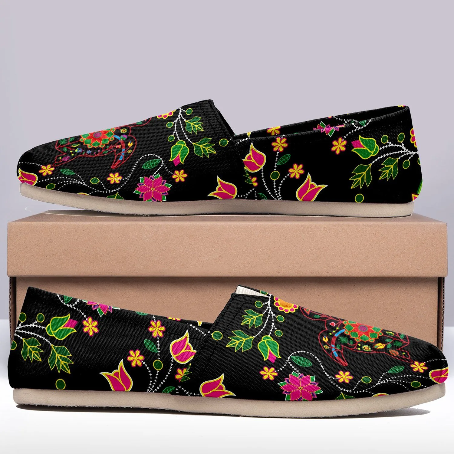 Floral Turtle Slip On