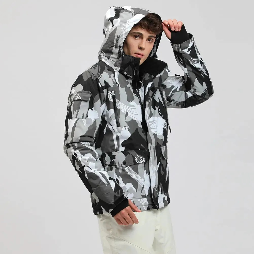 Hotian Men Insulated Skiing Shell Jacket