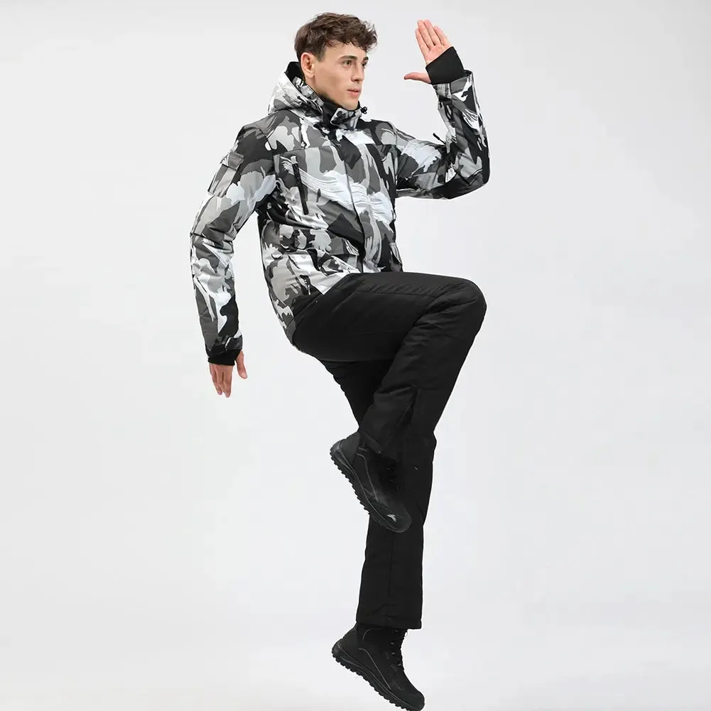 Hotian Men Insulated Skiing Shell Jacket