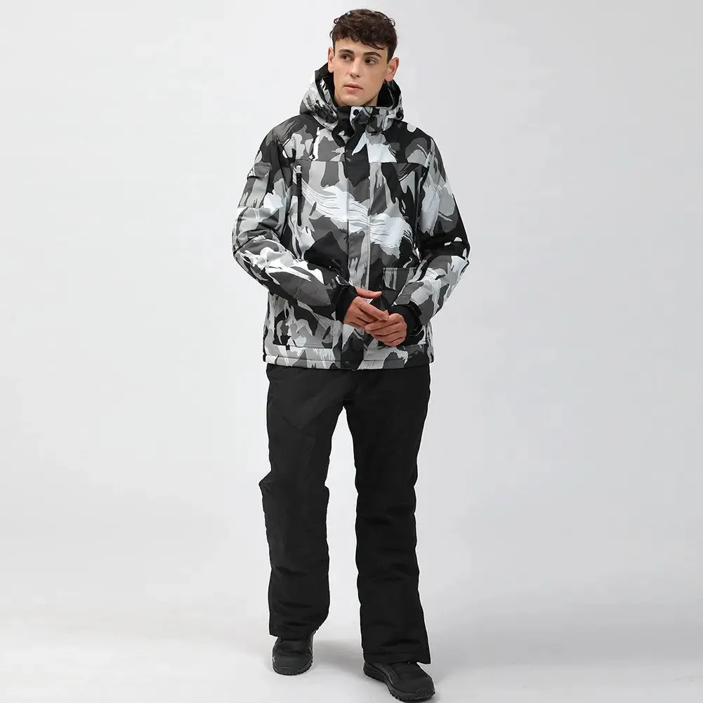 Hotian Men Insulated Skiing Shell Jacket