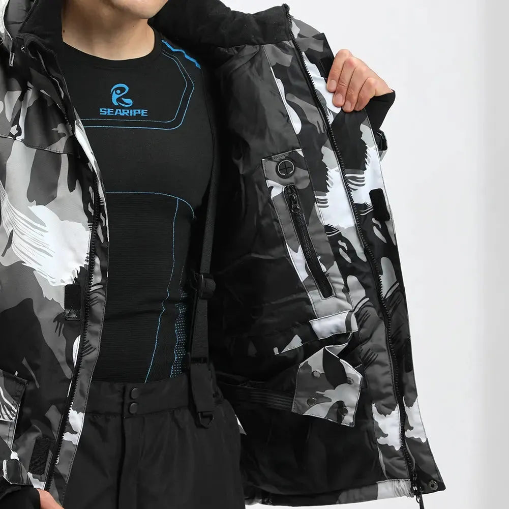 Hotian Men Insulated Skiing Shell Jacket