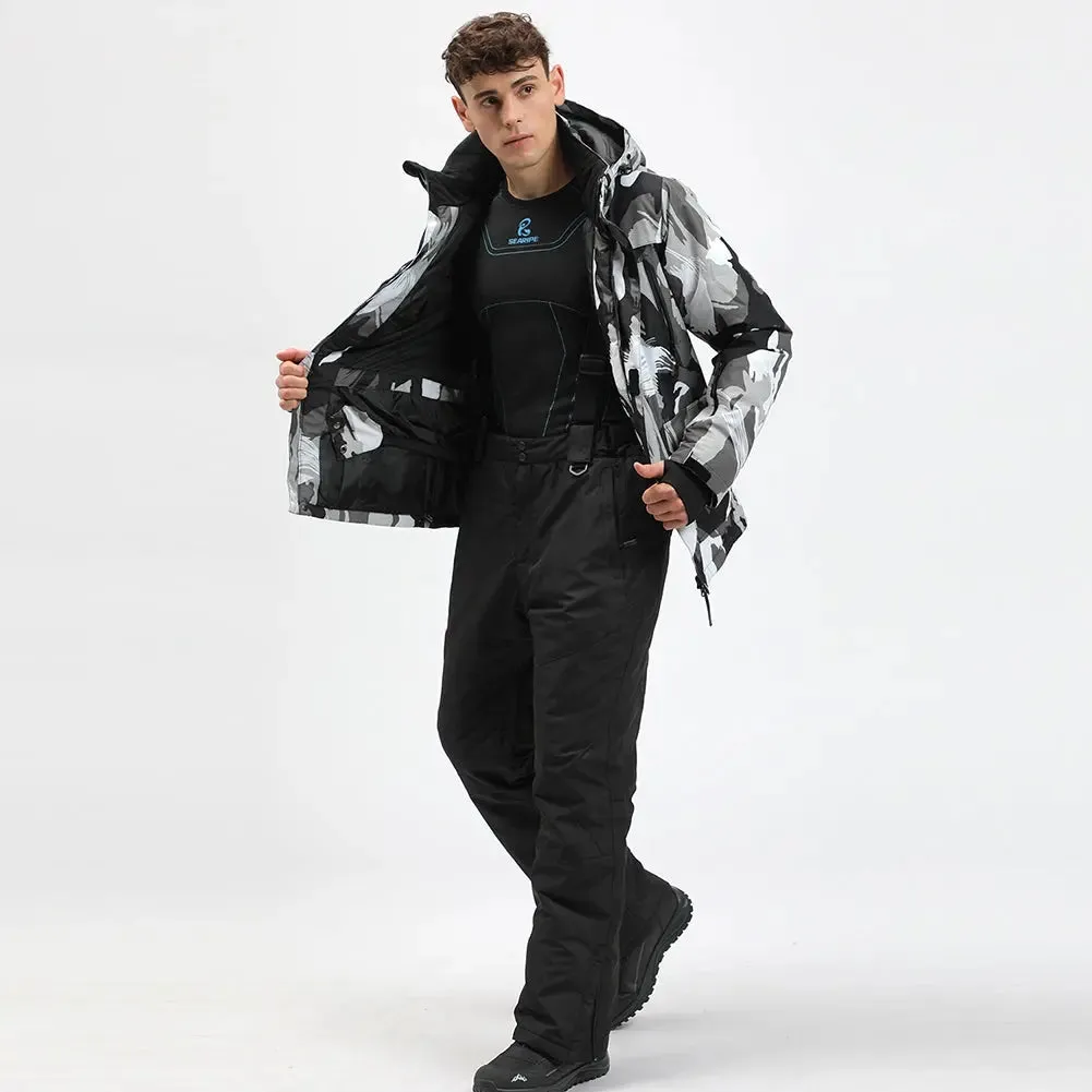 Hotian Men Insulated Skiing Shell Jacket
