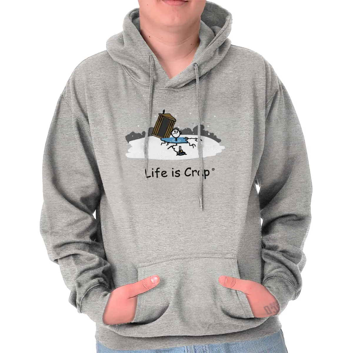 Ice Fishing Fail Hoodie
